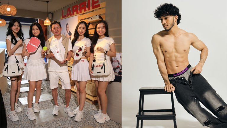 Larrie perkenal koleksi terkini pakaian dalam lelaki & beg wanita