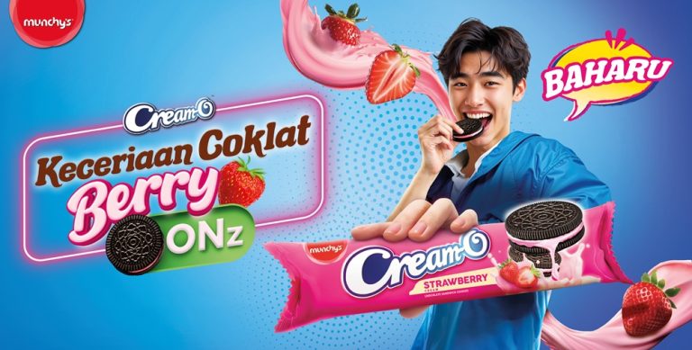 Munchy’s perkenal Cream-O Strawberi serba baharu