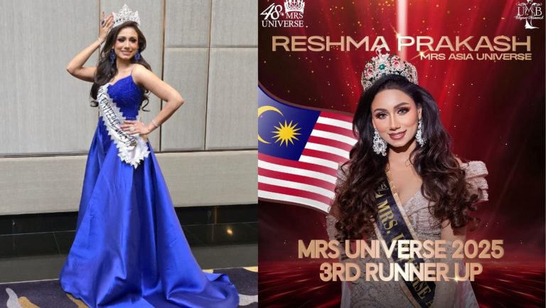 Dari rumah kecil ke pentas dunia: kisah Dr. Reshma Prakash, anak yatim yang menjadi kebanggaan Malaysia di Mrs Universe