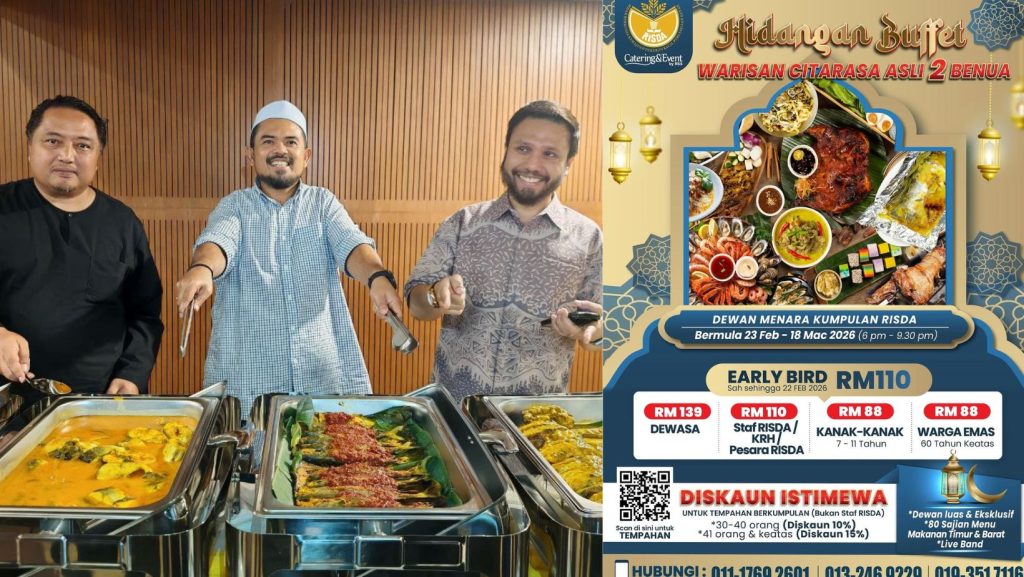 Gabungan 80 hidangan warnai bufet Ramadan Warisan Citarasa Asli 2 Benua ...