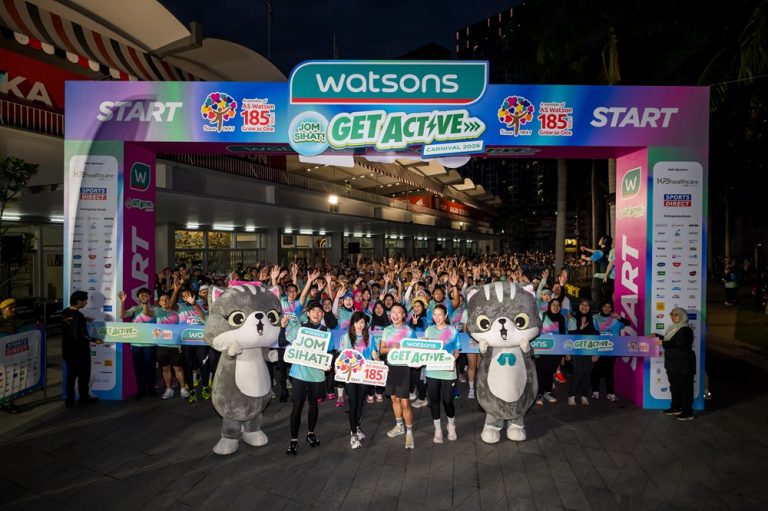 Karnival Watsons Get Active Himpun Lebih 10,000 Pengunjung di Stadium Merdeka