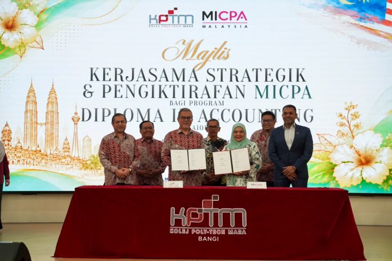 Pengiktirafan MICPA Perkukuh Nilai Graduan Diploma Perakaunan KPTM